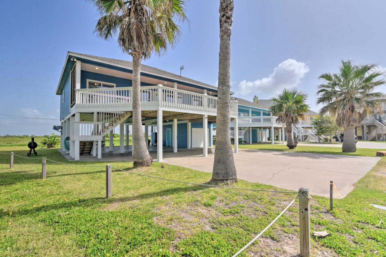 Bright Crystal Beach House, Walk To Coast! Βίλα Bolivar Peninsula Εξωτερικό φωτογραφία